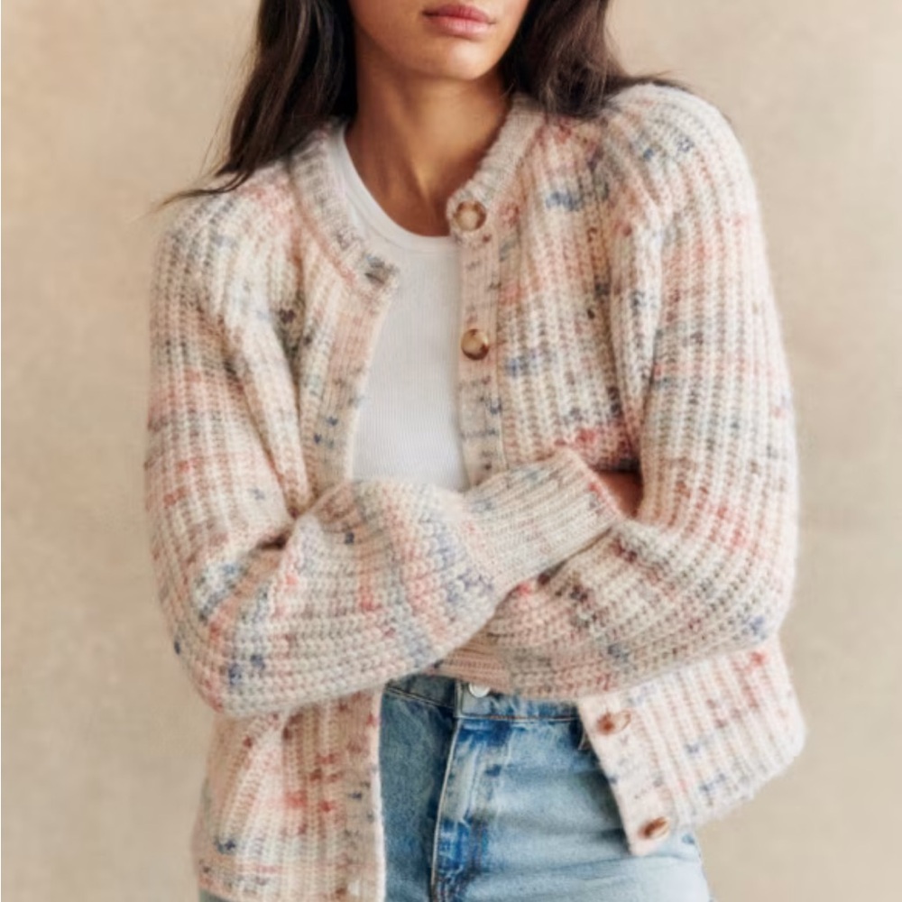 Sezane Pierre Cardigan Multicolor